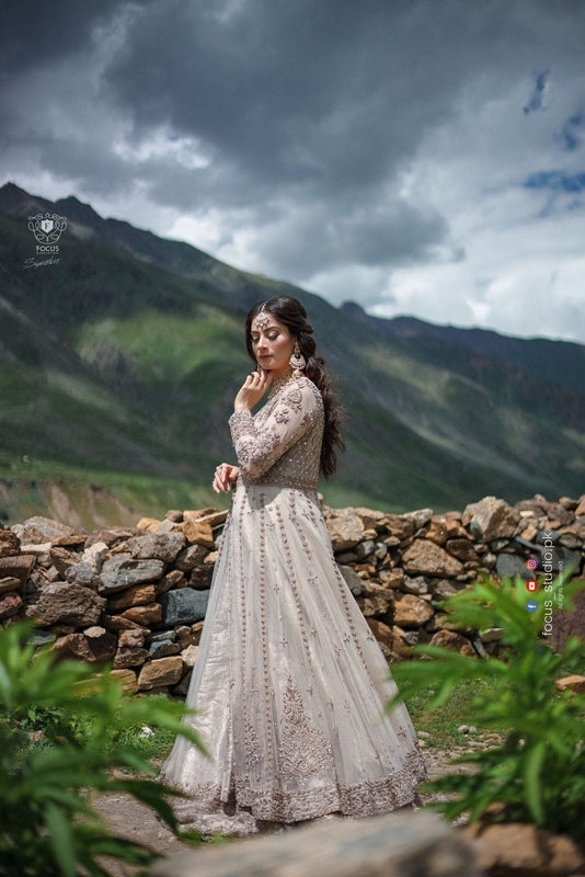 Whisper Walima Gown - Fashion Ghar