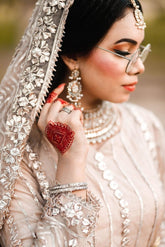 Gota Serenity Nikkah Ensemble - Fashion Ghar