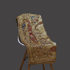 Elegant Embroidered Shawl