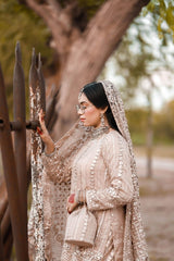 Gota Serenity Nikkah Ensemble - Fashion Ghar