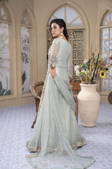 Seafoam Dream Walima Ensemble - Fashion Ghar