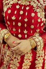 Royal Rouge Bridal Ensemble - Fashion Ghar