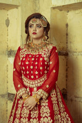Royal Rouge Bridal Ensemble - Fashion Ghar