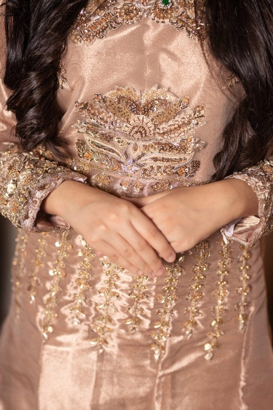 Gilded Radiance Formal Ensemble - Fashion Ghar