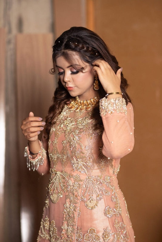 Peach Blossom Dream Formal Ensemble - Fashion Ghar