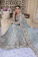 Icy Whisper Walima Ensemble - Fashion Ghar