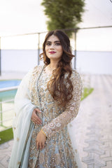 Sky Whisper Gown - Fashion Ghar