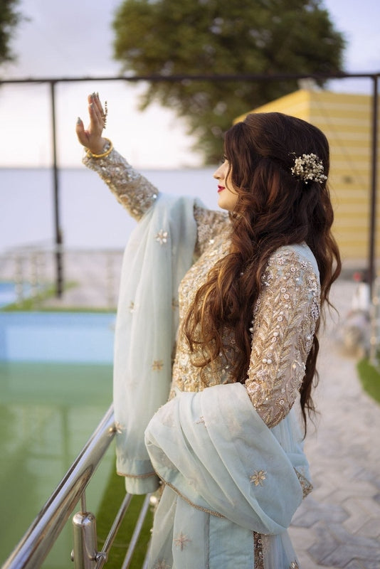 Sky Whisper Gown - Fashion Ghar