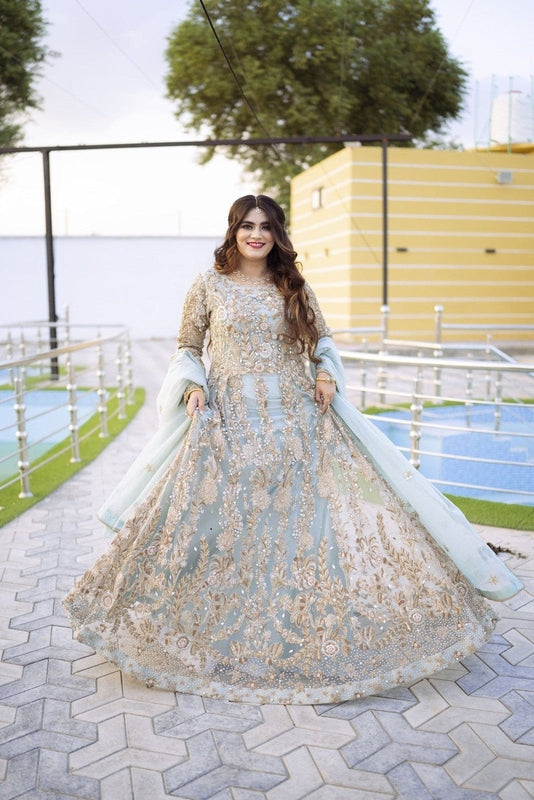 Sky Whisper Gown - Fashion Ghar