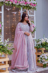 Lavender Dream Walima Dress - Fashion Ghar