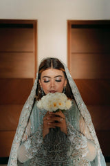 Serene Bloom Walima Bridal Ensemble - Fashion Ghar