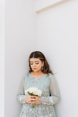 Serene Bloom Walima Bridal Ensemble - Fashion Ghar