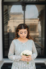 Serene Bloom Walima Bridal Ensemble - Fashion Ghar