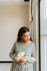 Serene Bloom Walima Bridal Ensemble - Fashion Ghar