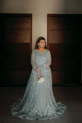 Serene Bloom Walima Bridal Ensemble - Fashion Ghar