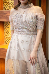 Whisper of Dawn Formal Ensemble - Fashion Ghar