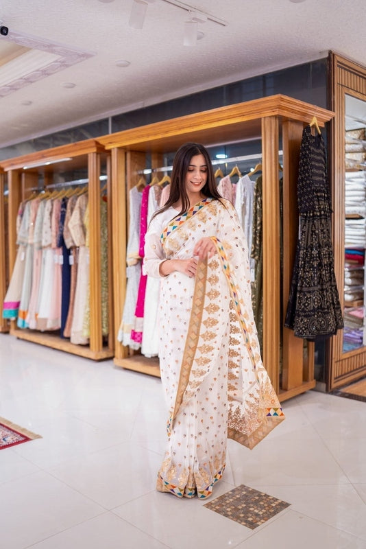 FG-002 Crinkle Chiffon - Fashion Ghar