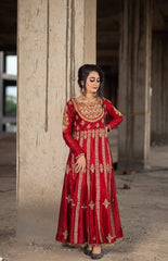 Crimson Empress Formal Gown - Fashion Ghar