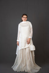 FG-009 3PCS STITCHED | UNSTITCHED - Fashion Ghar