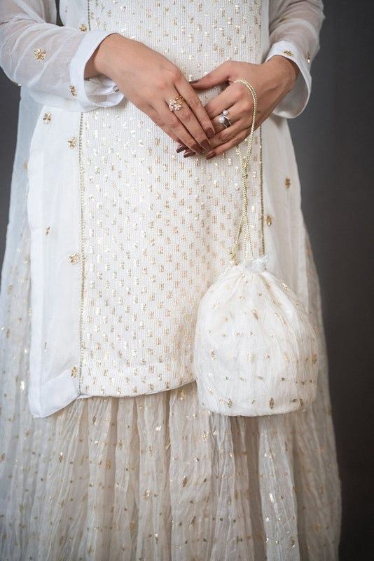 FG-009 3PCS STITCHED | UNSTITCHED - Fashion Ghar