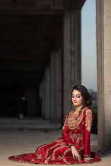 Crimson Empress Formal Gown - Fashion Ghar