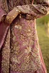 Dusky Rose Nikkah Ensemble - Fashion Ghar
