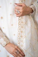 FG-007 3PCS STITCHED | UNSTITCHED - Fashion Ghar