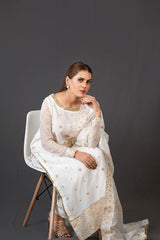 FG-007 3PCS STITCHED | UNSTITCHED - Fashion Ghar