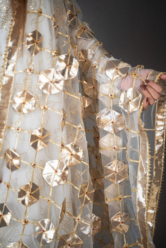 FG-006 3PCS STITCHED | UNSTITCHED - Fashion Ghar