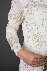 FG-006 3PCS STITCHED | UNSTITCHED - Fashion Ghar