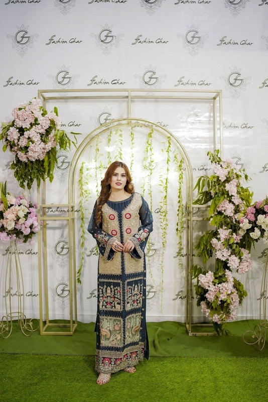 Ethereal Tapestry Formal Ensemble - Fashion Ghar