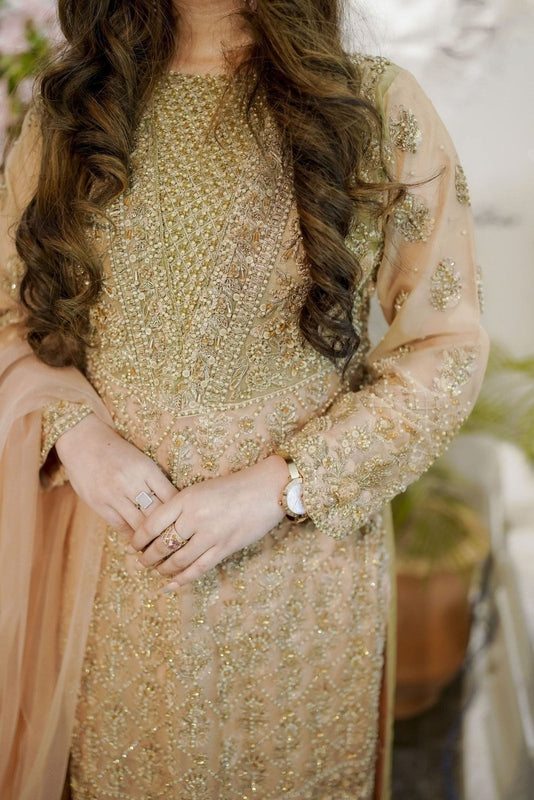 Gilded Radiance for Unforgettable Moments - Fashion Ghar