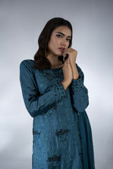 3 Piece - Embroidered Suit - FG-016