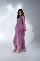 3 Piece - Embroidered Suit - FG-019