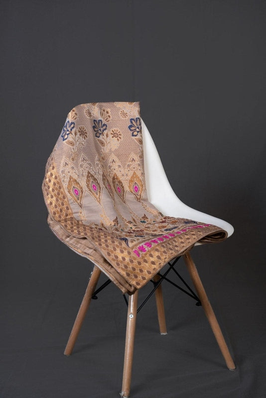 Regal Paisley Banarasi Shawl - Fashion Ghar