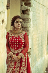 Royal Rouge Bridal Ensemble - Fashion Ghar
