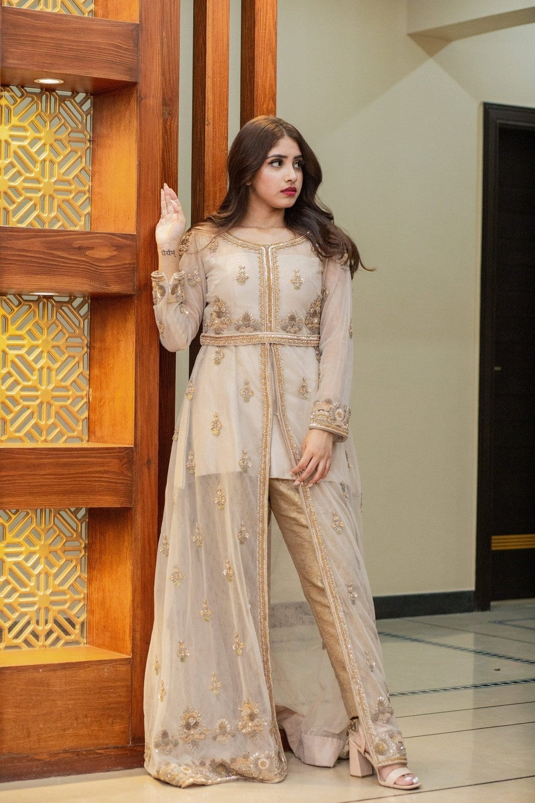 Golden Hour Glow Formal Ensemble - Fashion Ghar