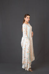 FG-010 3PCS STITCHED | UNSTITCHED - Fashion Ghar